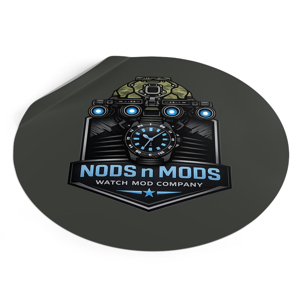 Nods n Mods Watch Mod Company Sticker