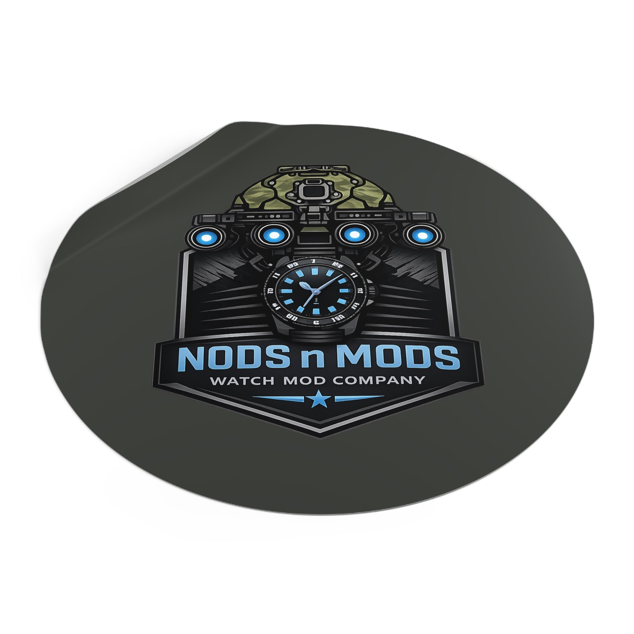 Nods n Mods Watch Mod Company Sticker