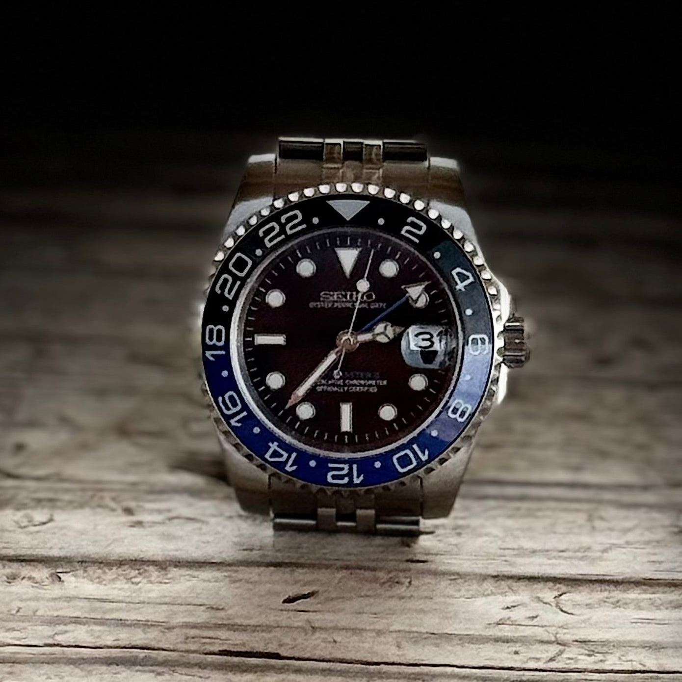 Seiko Mod (Batman - GMT) – NODS n MODS (Watch Company)