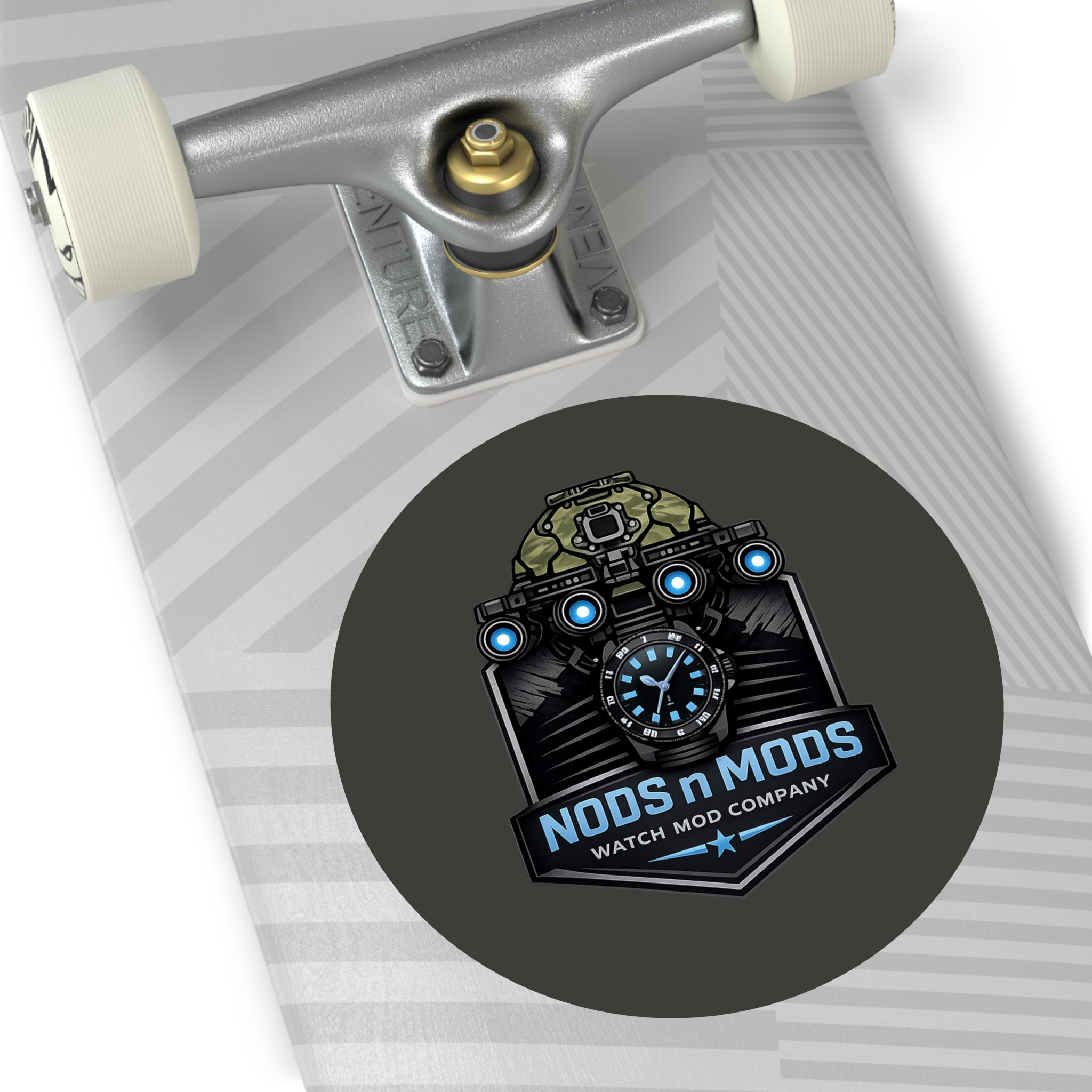Nods n Mods Watch Mod Company Sticker