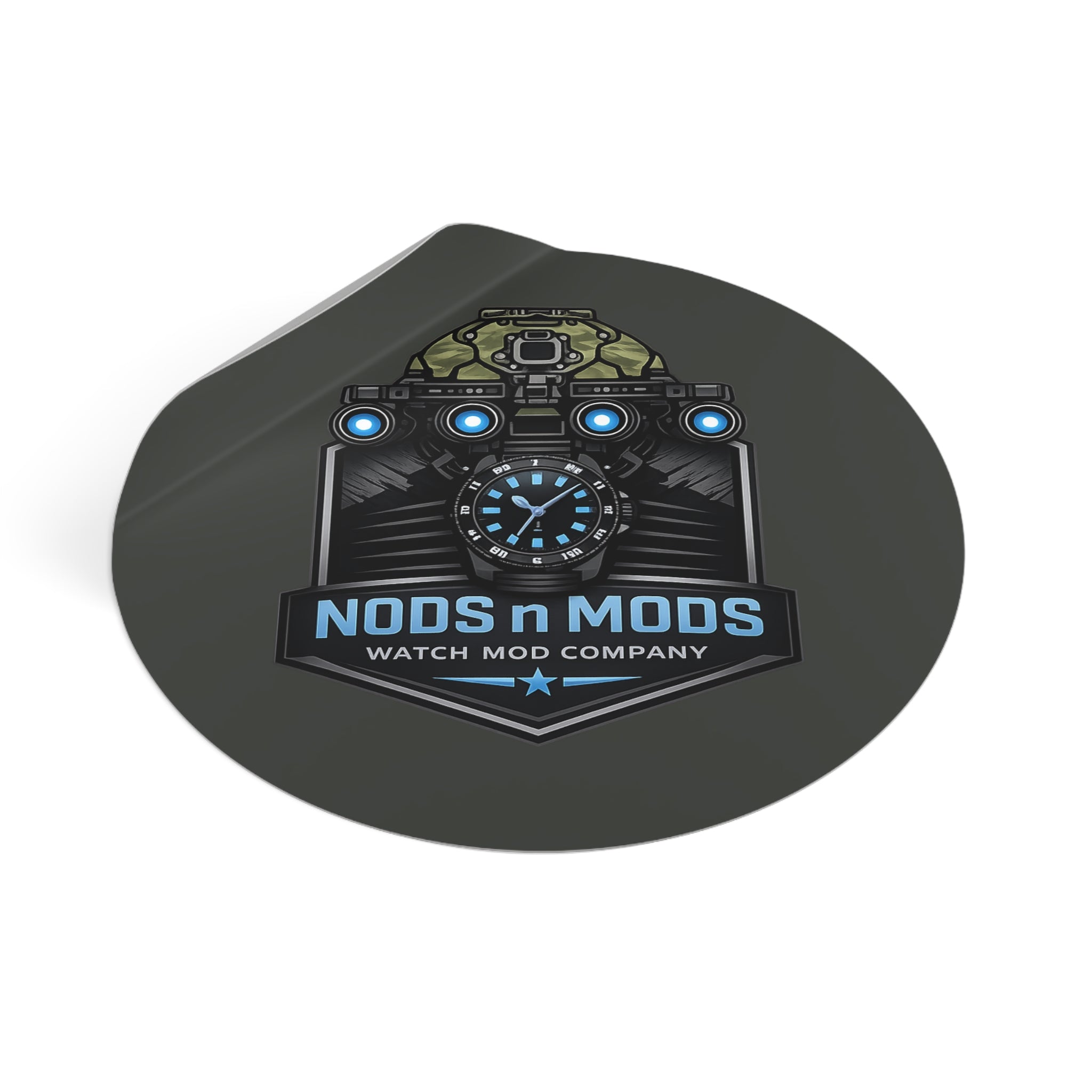 Nods n Mods Watch Mod Company Sticker