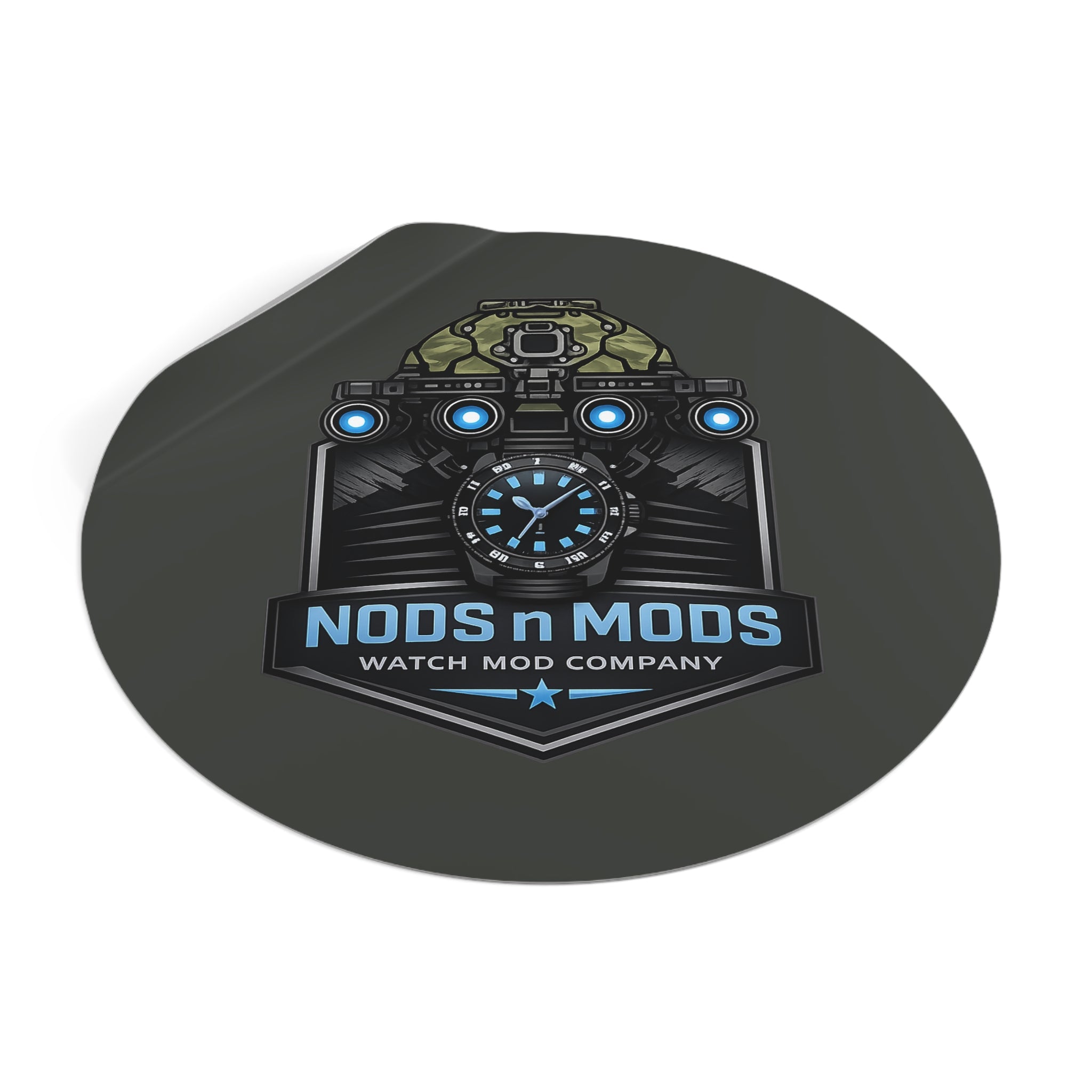 Nods n Mods Watch Mod Company Sticker